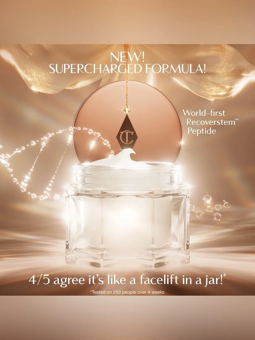 Charlotte Tilbury Magic Cream Moisturiser - Brand new 1oz